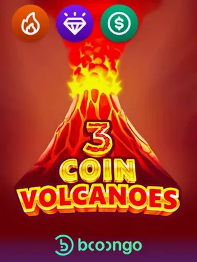 3 Coin Volcanoes slot by 3Oaks — Crown Zoome