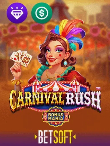 Carnival Rush slot by Betsoft — Crown Zoome
