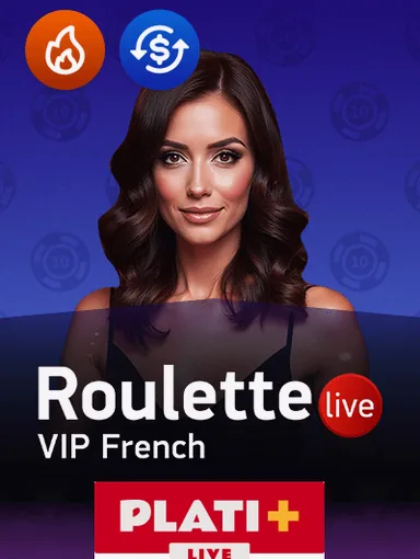 Live Roulette French VIP live table by Platipus Live — Crown Zoome