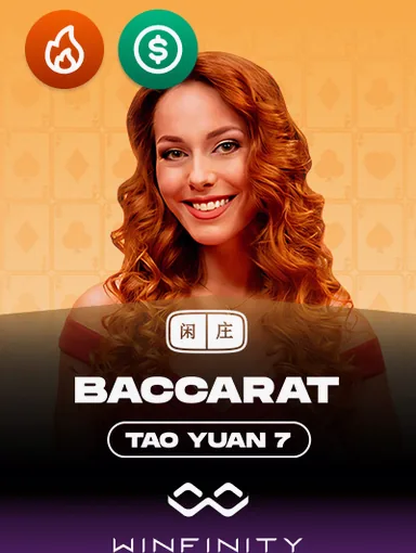 Tao Yuan Baccarat 7 live table by Winfinity — Crown Zoome
